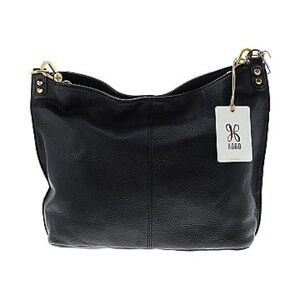 HOBO Pier Crossbody Black Pebbled leather